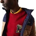 thumbnail image 6 of Lacoste Men's Padded Jacket with Concealed Hood Beige-Navy bh7774-51-7ev, 6 of 6