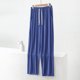 thumbnail image 1 of Pijama largo de verano para hombre, fino y holgado, deportivo, de gran tamaño, para el hogar, 1 of 9