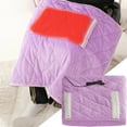 thumbnail image 2 of 23.62"x31.5"Small Electric Blanket Throw,Travel Electric Blanket,Rechargeable Blanket,Warming Blankets for Adults,Portable Heating Blanket for Travel,USB Heated Blankets,Heated Lap Blanket for Office, 2 of 9