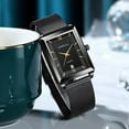 thumbnail image 5 of Crrju Watch Men Top Brand Luxury Square Golden Quartz Stainless Steel Waterproof Wrist Watch Relogio Masculino - Quartz Wristwatches, 5 of 6
