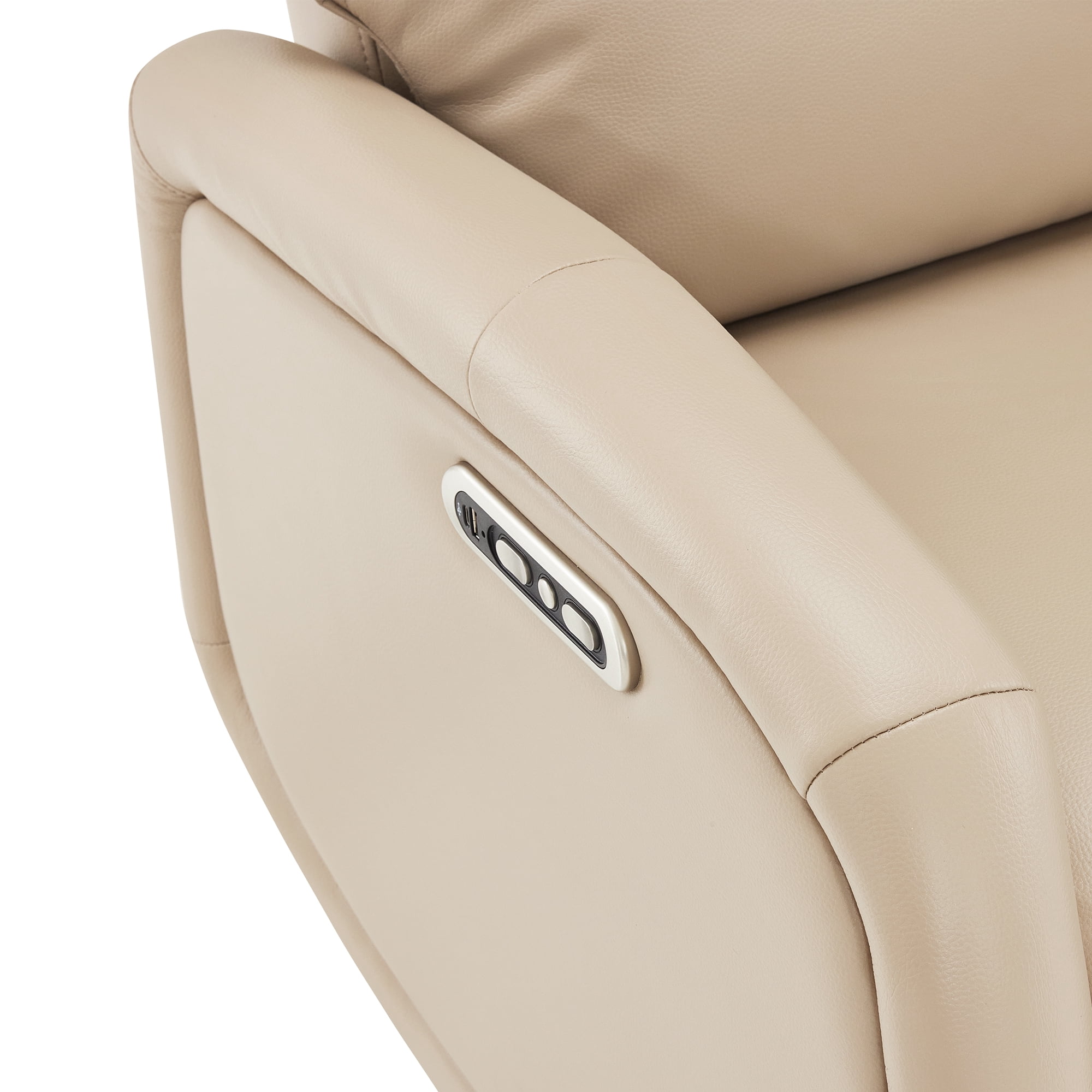 MCombo Dual Motor Power Swivel Recliner Lounge Chair for Living Room & Bedroom