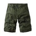 thumbnail image 2 of Men's Workout Cargo Shorts Lightweight Hiking Flat Front Shorts Tactical Work Shorts with Multi Pockets, 2 of 6