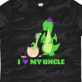 thumbnail image 4 of Inktastic I Love My Uncle Boys or Girls Toddler T-Shirt, 4 of 5