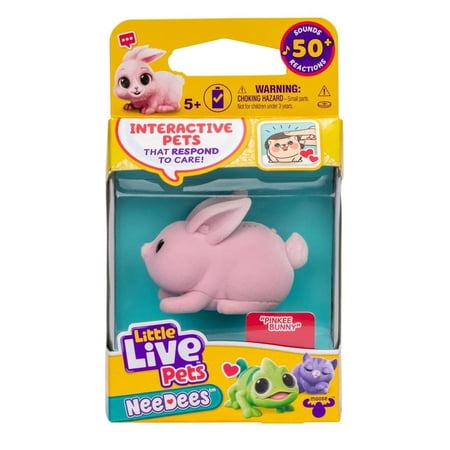 Little Live Pets NeeDees Pinkee Bunny