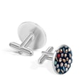 thumbnail image 3 of Baseball Men's Stainless Steel Cufflinks for Versatile Style - for Dress Shirts and Suits - Elegant Silver Jewelry for Any Occasion, 3 of 6