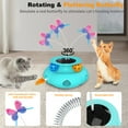 thumbnail image 3 of Electric Cat Toy, Interactive Cat Toys, Butterfly Rotation Balls Cat Feather Indoor Cat Toys, 3 of 7