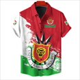 thumbnail image 2 of Camisas gráficas con mapa de la bandera de Burundi y estampado completo para hombres, camisas casuales de manga corta hawaianas para la playa, blusas con emblema nacional para hombres, 2 of 4