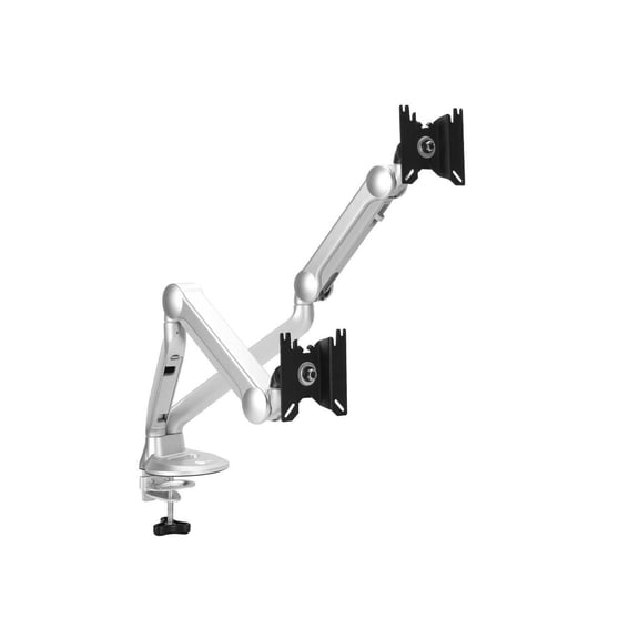SIIG MTPRO Desk Mount Dual Gas Spring Monitor Arm - up to 32" Display