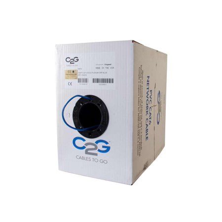 UPC: 0757120560197 | 1000FT CAT6 BULK UNSHIELDED (UTP) ETHERNET NETWORK CABLE WITH SOLID CONDUCTORS –