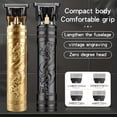 thumbnail image 3 of QUTETN Rasoir rechargeable pour Hommes, Tondeuse Électrique Rétro pour Adultes, Tondeuse à Barbe rechargeable USB pour Maison, Tondeuse à Cheveux pour Petit Ami Mari, 3 of 7