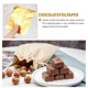 thumbnail image 5 of 100pcs Square Sweets Candy Chocolate Lolly Paper Aluminum Foil Wrappers Gold, 5 of 5