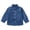 Blue, variant on Kids Boys Girls Clothes Button down Shirts Long Sleeve Solid Basic School Uniform Tops with Chest Pocket