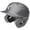 Charcoal, variant on EASTON ALPHA Baseball Batting Helmet, Large / X Large, White
