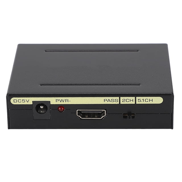 Divisor de audio, divisor de audio HDMI a transversor de señal de audio Convertidor de señal de audio Experiencia incomparable