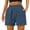 Navy, variant on Annhoo Womens Sweat Shorts Casual Summer Comfy Elastic High Waisted Running Short Athletic Gym Shorts with Pockets