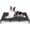Black Elevated Dog Bed with Mesh, variant on Pozico Elevated Pet Bed, Cooling Mesh, Metal Frame, 18.5 x 18.5 in, Black, for Small Dogs and Cats