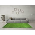 thumbnail image 3 of Ahgly Company Indoor Round Oriental Green Modern Area Rugs, 8' Round, 3 of 4