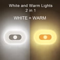 thumbnail image 3 of Luces nocturnas inalámbricas Sensor de movimiento Lámpara de dormitorio Luz de gabinete de cocina yeacher Luz de noche, 3 of 7