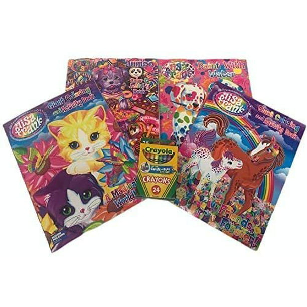 Download Lisa Frank Giant Coloring And Activity Set Jumbo Lisa Frank Coloring Books And Paint With Water Boxed Crayons Leopard Flirty Horse Sea Lion Cute Tiger Cub Dolphin Orca Colorful Dalmations Walmart Com