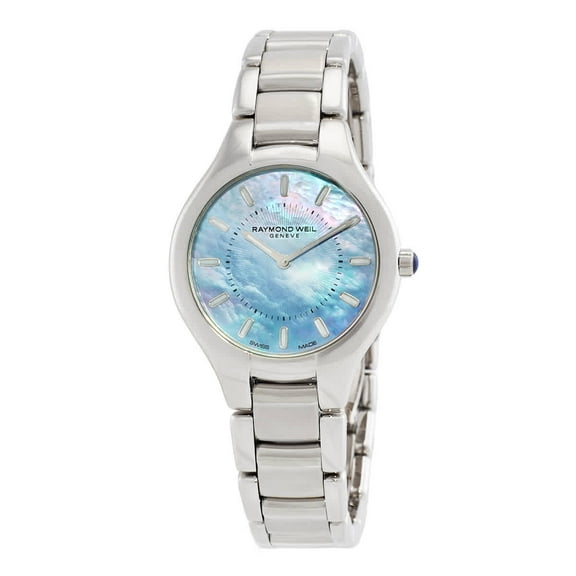 Raymond Weil Noemia Quartz Blue Mother of Pearl Dial Ladies Watch 5132-ST-97501