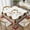 Christmas Flower, variant on Easter Checkered Tablecloth Round 70 Inch Colorful Buffalo Plaid Table Cloth,Stain Resistance Polyester Spring Holiday Table Covers for Kitchen Dining,Small Tablecloth for Party Picnic