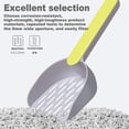 thumbnail image 2 of 2 Pack Cat Litter Shovel, Durable Abs Plastic Litter Shovel, Cat Litter Shovel, Pet Cleaning Tool, Instantly Filters Cat Litter And Feces, 2 of 5