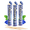 Blue, variant on PurePix EnergyPix Cinnamon Ice Caffeinated Toothpicks, B12 (3 Pack)