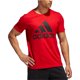 thumbnail image 1 of adidas Badge of Sports Logo Camiseta gráfica para hombre, rojo, grande Adidas Camiseta gráfica, 1 of 1