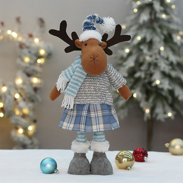 Christmas Dolls Expandable Santa Claus Dolls Christmas Snowman Dolls And Other Christmas Dolls Decorations Christmas Decoration Supplies