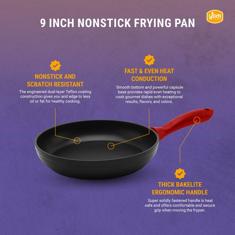  Iwachu 9-1/2 Cast Iron Frying Pan with Lid, Medium, Black:  Home & Kitchen