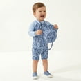 thumbnail image 3 of Sperry UPF 50+ Rash Guard One Piece Swimsuit Bathing Suit with Bucket Sun Hat (Baby Boys), 2 Piece Set, Sizes 12M-24M, 3 of 8