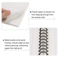 thumbnail image 4 of Unique Bargains B5 Top Spiral Lined Notebook 80 Sheets Ruled Paper Hardcover Memo Pad, White, 4 of 5