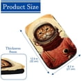 thumbnail image 4 of Cat 12.5x8.2 Inch Soft Comfortable Furry Printed Car Armrest Pad Cover Mat Accessories, 4 of 6
