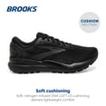 thumbnail image 3 of Brooks Women’s Ghost 16 Neutral Running Shoe - Black/Black/Ebony - 7.5 Narrow, 3 of 6