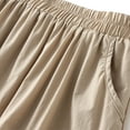 thumbnail image 7 of Annhoo Women's Skirts Elastic High Waisted Summer Casual Pleated A-Line Skirts Comfy Flowy Vacation Skirt, 7 of 7