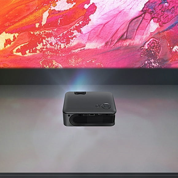 TopLLC HD Projector WiFi Projector 3000 Lumens Home Video Projector HDMI| USB| Audio Interface| Laptop| IOS & Android Smartphone on Clearance