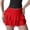 Solid, variant on Clossjun Women's Plus Size High Waisted Summer Daily Skirts Layered Y2K A Line Ruffle Skorts Mini Skirt