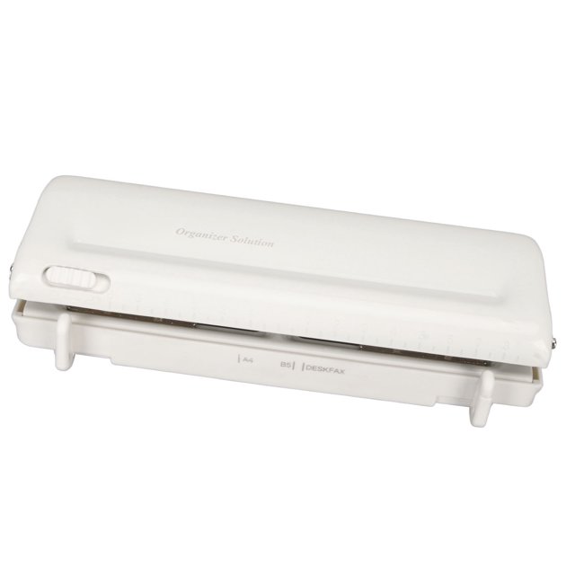 Perforadora de papel ANGGREK portátil blanca 3 orificios 6 orificios 9 orificios