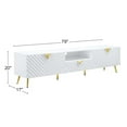 thumbnail image 5 of ACME Gaines TV Stand in White High Gloss Finish, 5 of 6