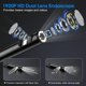 thumbnail image 2 of Endoscopio PAPIBLU 1920P HD, boroscopio de 5 m con 8 LED para iPhone y Android, 2 of 7