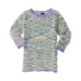 thumbnail image 2 of Lauren Michelle suéter Fuzzy Shimmer para mujer, morado, pequeño Lauren Michelle Pull-over, 2 of 2