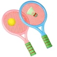 thumbnail image 4 of 1 Set Badminton Racket Toy Kids Beginners Lightweight Tennis Racket With Ball And Shuttlecock Indoor And Outdoor Sports Toy, 4 of 5