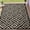 Cross-black&beige, variant on Outdoor Plastic Waterproof Rug 5'x 8' for Patio, Porch, Deck, Backyard, Balcony, Reversible
