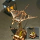 thumbnail image 4 of Adorno de Raya de Madera, Escultura de Pez en Movimiento, Decoración Mecánica con Movimiento de Nado, Arte en Madera Artesanal para Mesa, Escritorio, Decoración del Hogar, 4 of 9