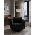 thumbnail image 2 of Sillón M&E MUEBLES Cloud Negro Giratorio, 2 of 7