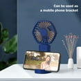 thumbnail image 5 of Matoen Handheld Mini Fan Portable USB Rechargeable Small Fan with Base Personal Desk Fan Super Compact Cooling Fan for Makeup, Home, Office, Travel, and Outdoor, 5 of 7