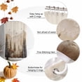 thumbnail image 5 of Shower Curtain 72"W x 72"L Fall Autumn Forest Birds Fabric Shower Curtains Set with Hooks Water Repellent Bathroom Curtains Machine Washable Bathroom Accessories, 5 of 6