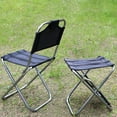 thumbnail image 4 of Chaise de Pêche Extérieure en Alliage d'Aluminium Oxford Tissu Pliant Tabouret Camping Randonnée Siège Pliable, 4 of 8
