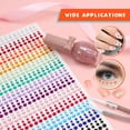 thumbnail image 2 of LOLIPPYY Multi Color Stick on Rhinestone Face Gems for Makeup Nail Art and DIY Crafts, 2 of 8