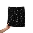 thumbnail image 2 of Cloaraye Womens Plus Size High Waisted Lounges Shorts Bow Print Springs Summer Pajama Shorts with Pockets Fashionable Loose Fits Casual Sleepwear Shorts for Home, 2 of 5